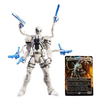 Hasbro Marvel Legends Magic: The Gathering Actionfigur Agent Anti-Venom (plus exklusive Foil-Karte) 15 cm