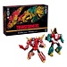 Hasbro Transformers Age of the Primes Leader Class Action Figure G2 Universe Dinobots Snarl & Slug 19 cm