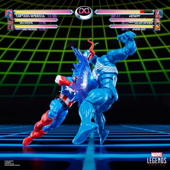 Marvel Legends Gamerverse Actionfiguren-Doppelpack Captain America vs. Venom 15 cm