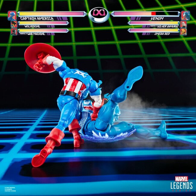 Marvel Legends Gamerverse Actionfiguren-Doppelpack Captain America vs. Venom 15 cm