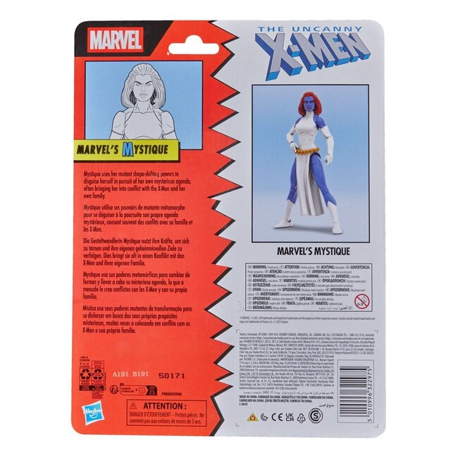 Die unheimliche X-Men Marvel Legends Actionfigur Mystique (15 cm)