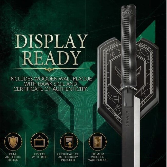Dune Replica 1/1 Duncan Idaho Shortsword with Wall Mount 63 cm
