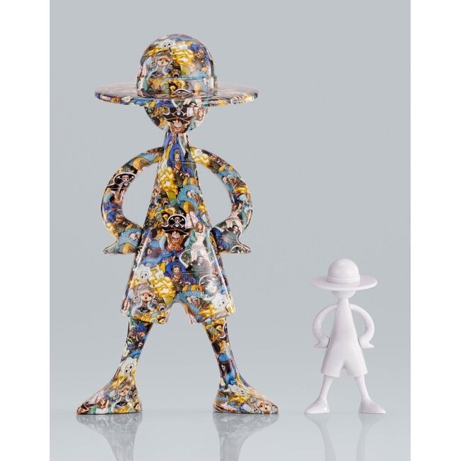 One Piece Artcanvas Figur 1/8 – 20-jähriges Jubiläum – 22 cm