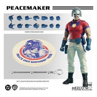 Mezco Toys DC Comics One:12 Collective Action Figure 1/12 Peacemaker 17 cm