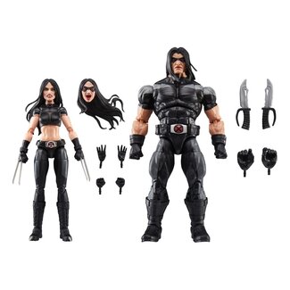 Hasbro X-Force Marvel Legends Actionfiguren-Doppelpack X-23 & Warpath 15 cm