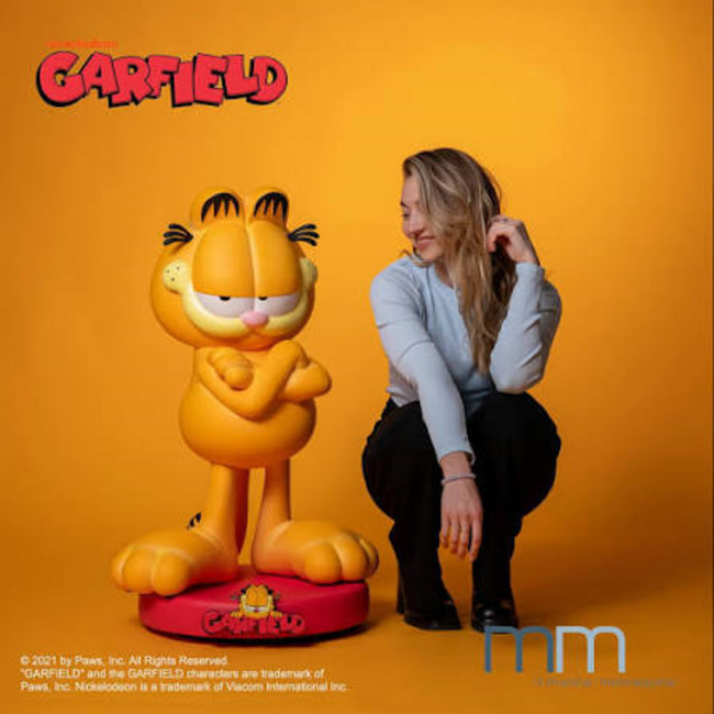 Garfield-Comicfigur in Lebensgröße, 90 cm