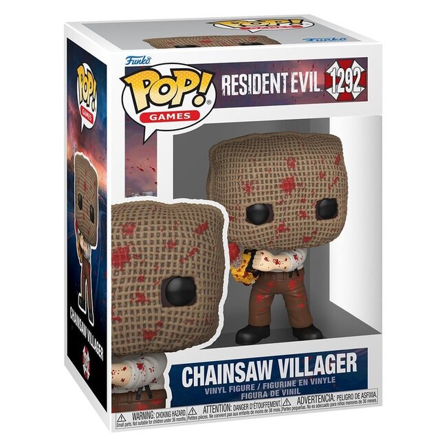 Resident Evil POP! Games Vinyl Figure Chainsaw Villager 9 cm