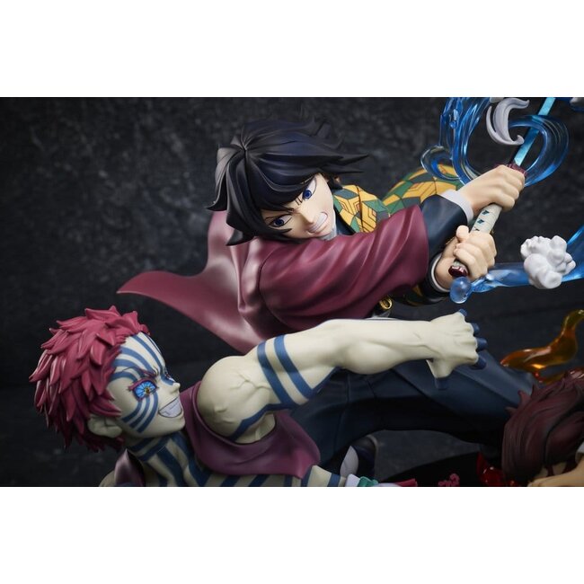 Dämonentöter: Kimetsu no Yaiba PVC-Figur Tanjiro Kamado & Giyu Tomioka & Akaza 13 cm