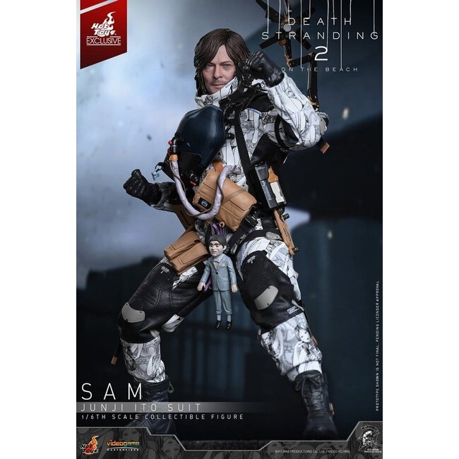 Death Stranding Actionfigur 1/6 Sam Porter Bridges (Junji Ito Anzug) Exklusiv 31 cm