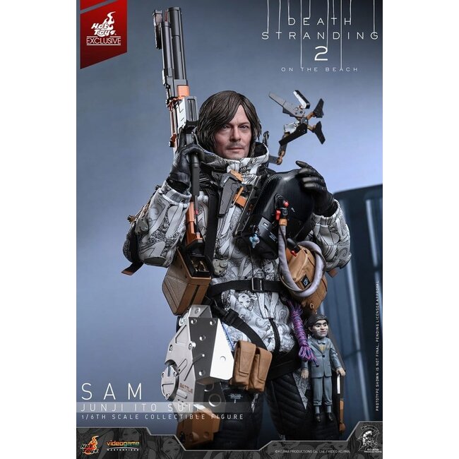 Death Stranding Actionfigur 1/6 Sam Porter Bridges (Junji Ito Anzug) Exklusiv 31 cm