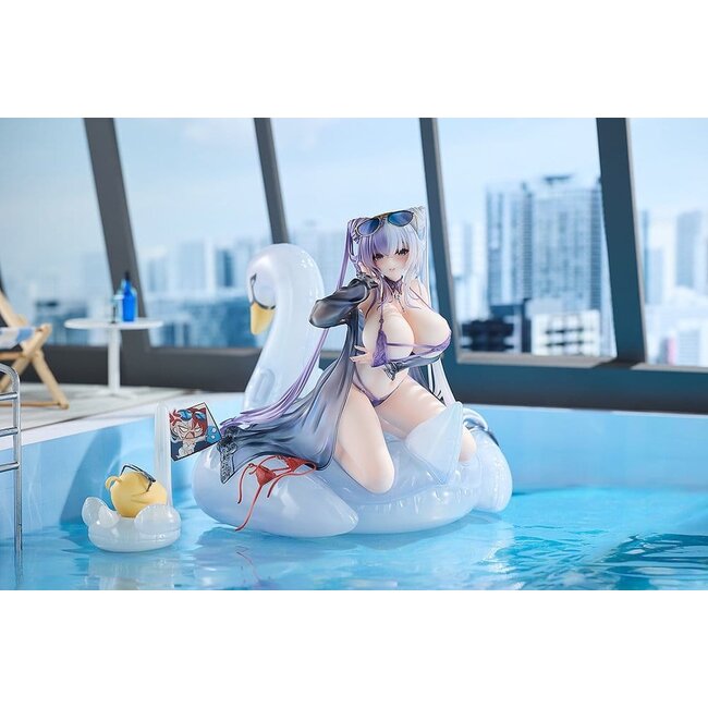 Azur Lane PVC Figure 1/7 Ying Swei Blue Waves, Limpid Summer Ver. 18 cm