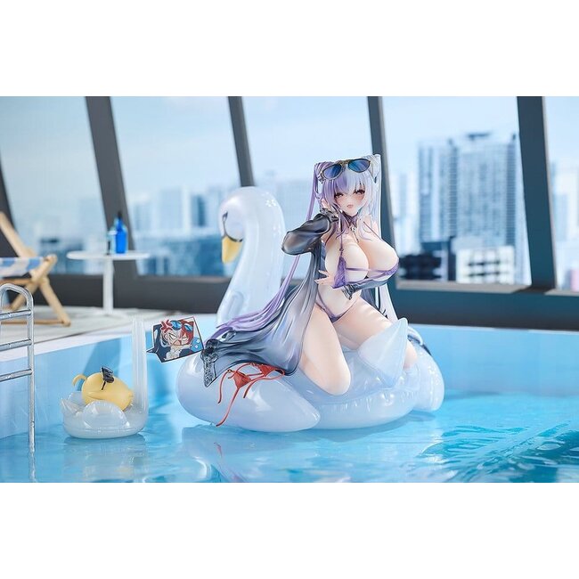 Azur Lane PVC Figure 1/7 Ying Swei Blue Waves, Limpid Summer Ver. 18 cm