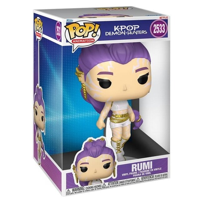 KPop Demon Hunters Super Sized Jumbo POP! Vinyl Figure Rumi 25 cm