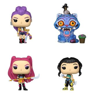 Funko KPop Demon Hunters POP! Vinyl Figures 4-Pack KPOP DH