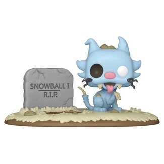 Funko Simpsons POP! Deluxe Vinylfigur Zombie Schneeball 9 cm