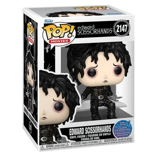 Edward mit den Scherenhänden POP! Movies Vinylfigur Edward (sitzend) 9 cm