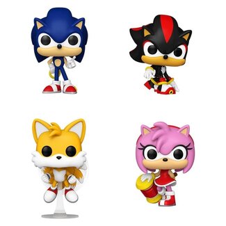 Funko Sonic – Der Igel POP! Vinylfiguren 4er-Pack Sonic
