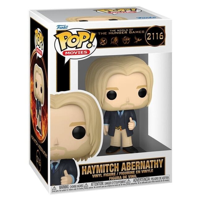 The Hunger Games POP! Movies Vinyl Figure Haymitch Abernathy 9 cm