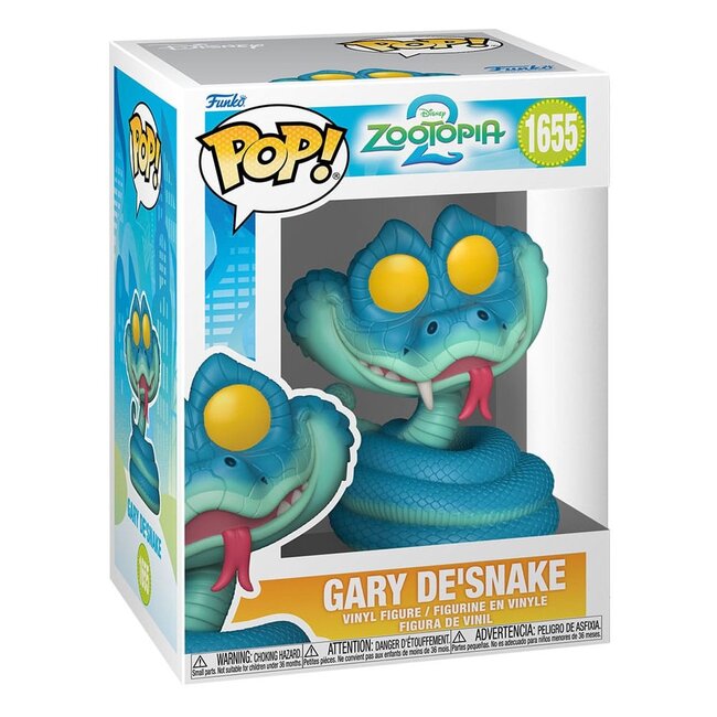 Zootopia 2 POP! Movies Vinyl Figur Gary De'Snake 9 cm