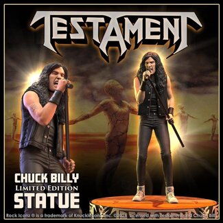 Knucklebonz Testament Rock Iconz Chuck Billy 22 cm