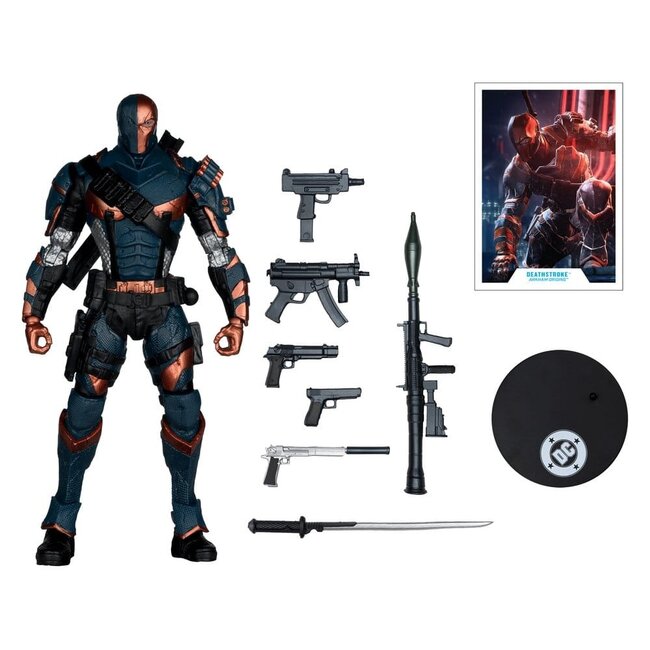 Arkham Origins DC Multiverse Actionfigur Deathstroke 19 cm