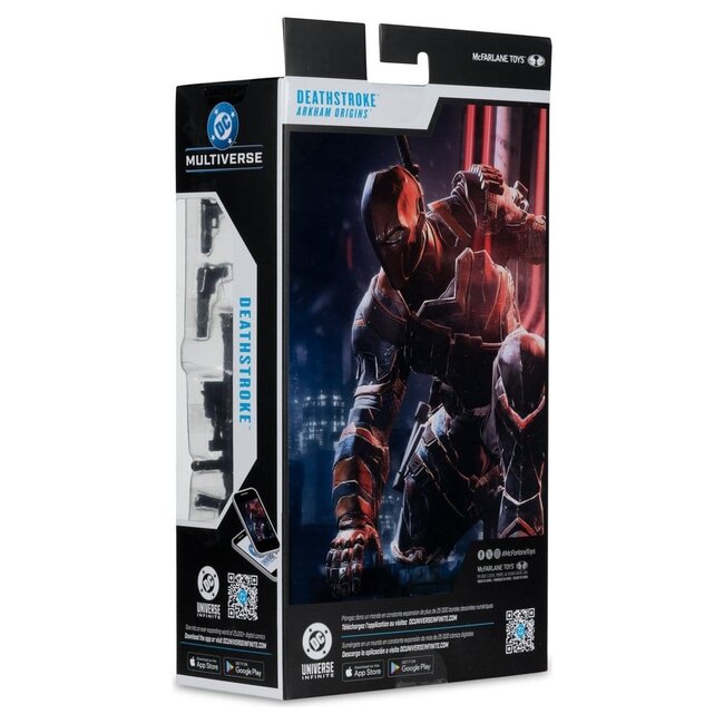 Arkham Origins DC Multiverse Actionfigur Deathstroke 19 cm
