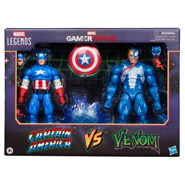Marvel Legends Gamerverse Actionfiguren-Doppelpack Captain America vs. Venom 15 cm