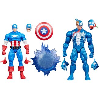 Hasbro Marvel Legends Gamerverse Action Figure 2-Pack Captain America vs. Venom 15 cm