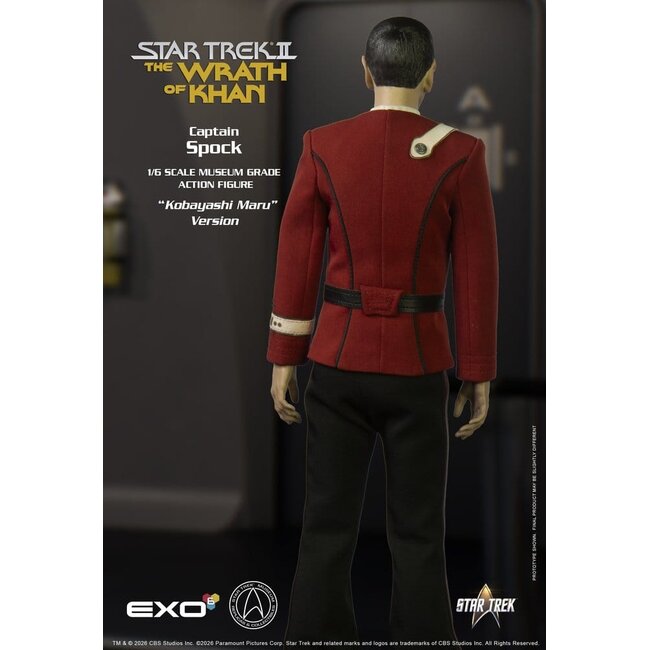 Star Trek: Der Zorn des Khan Actionfigur 1/6 Captain Spock Kobayashi Maru Version 30 cm