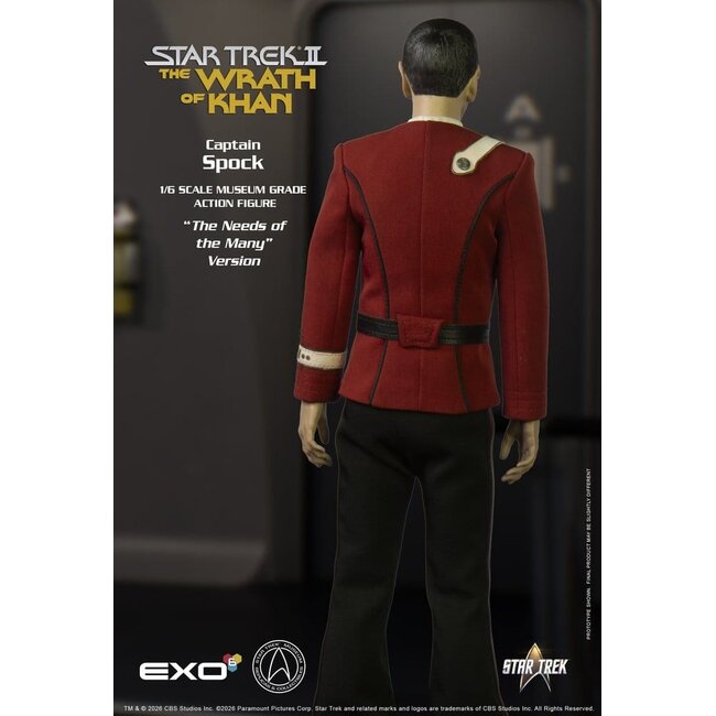 Star Trek: Der Zorn des Khan Actionfigur 1/6 Captain Spock Needs of the Many Version 30 cm