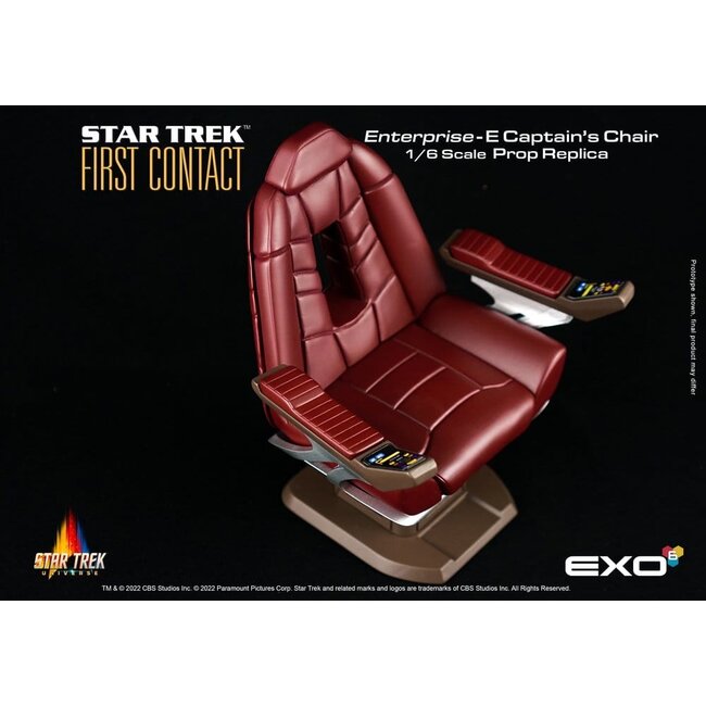 Star Trek: First Contact Replika 1/6 Captain's Chair 15 cm