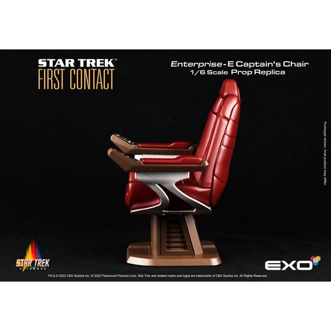 Star Trek: First Contact Replika 1/6 Captain's Chair 15 cm