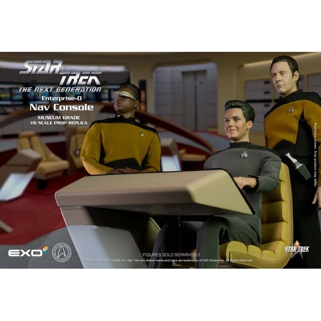 Star Trek: The Next Generation Replica 1/6 Enterprise-D Bridge CONN Console