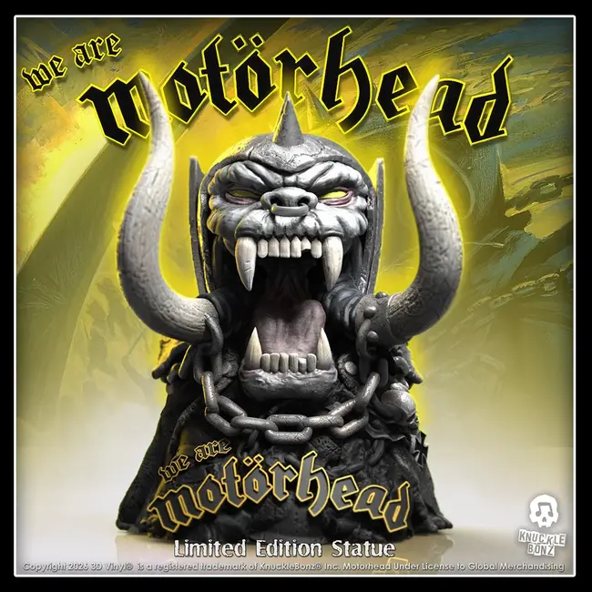 Motörhead 3D Vinyl We Are Motörhead Warpig