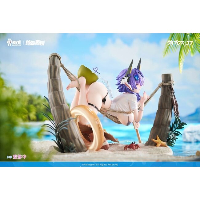 Original Character PVC Figur 1/6 Bright Summer Barbera·Red Illustration von DaiblosCore 14 cm