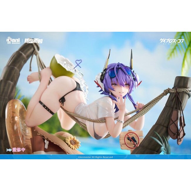 Original Character PVC Figur 1/6 Bright Summer Barbera·Red Illustration von DaiblosCore 14 cm
