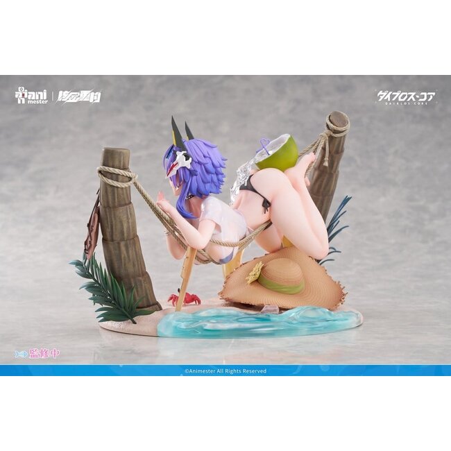 Original Character PVC Figur 1/6 Bright Summer Barbera·Red Illustration von DaiblosCore 14 cm