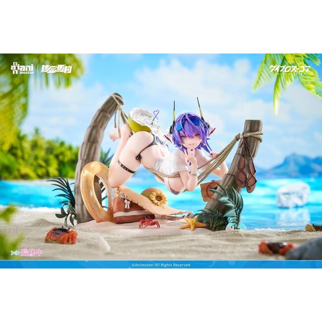 Original Character PVC Figur 1/6 Bright Summer Barbera·Red Illustration von DaiblosCore 14 cm