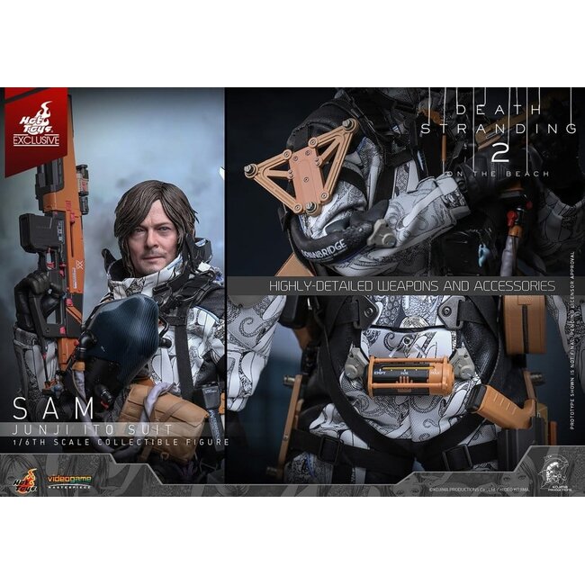Death Stranding Actionfigur 1/6 Sam Porter Bridges (Junji Ito Anzug) Exklusiv 31 cm