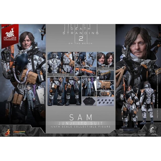 Death Stranding Actionfigur 1/6 Sam Porter Bridges (Junji Ito Anzug) Exklusiv 31 cm