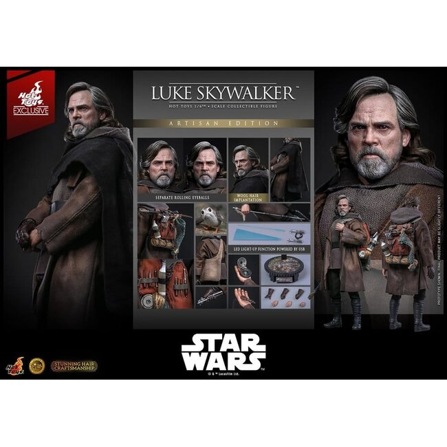 Star Wars: Die letzten Jedi – Meisterwerk-Actionfigur 1/6 Luke Skywalker (Artisan Edition) 29 cm