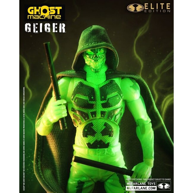 Ghost Machine McFarlane Elite Edition Deluxe Action Figure Geiger 18 cm