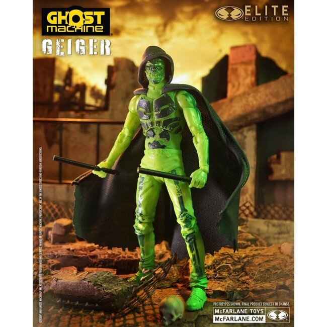 Ghost Machine McFarlane Elite Edition Deluxe Action Figure Geiger 18 cm