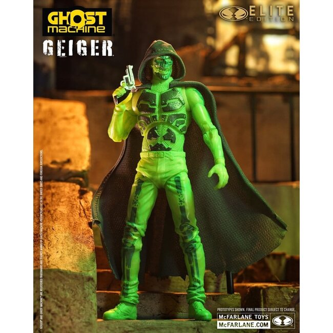 Ghost Machine McFarlane Elite Edition Deluxe Action Figure Geiger 18 cm