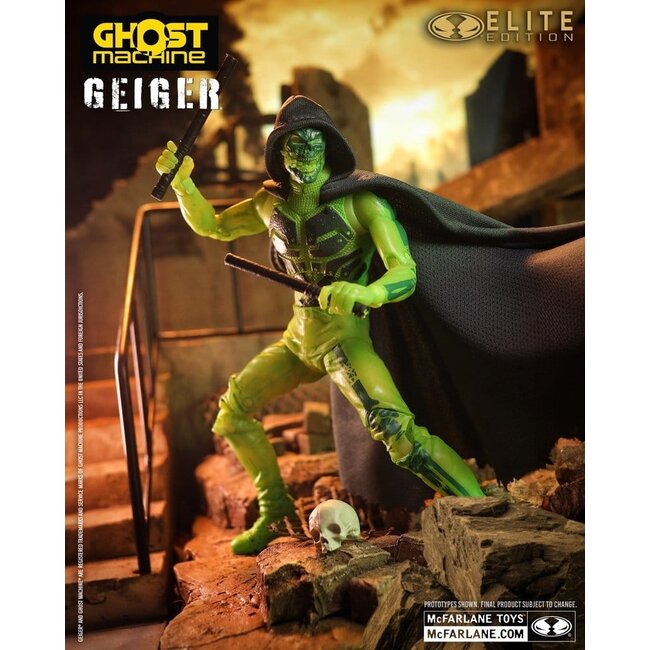 Ghost Machine McFarlane Elite Edition Deluxe Action Figure Geiger 18 cm