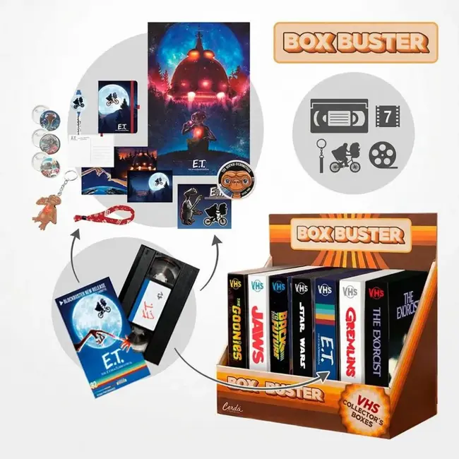 VHS Retro Box Buster Geschenkset, limitierte Auflage