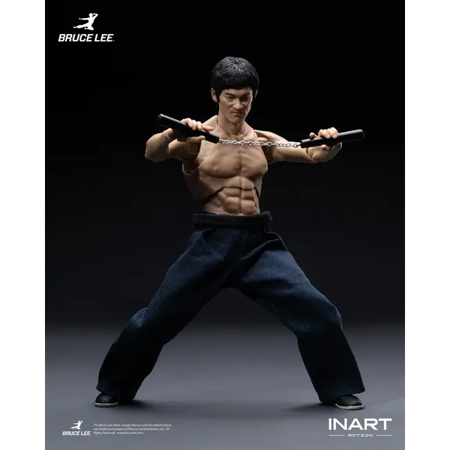 Bruce Lee (Kung-Fu-Outfit) 1/12 Sammlerfigur