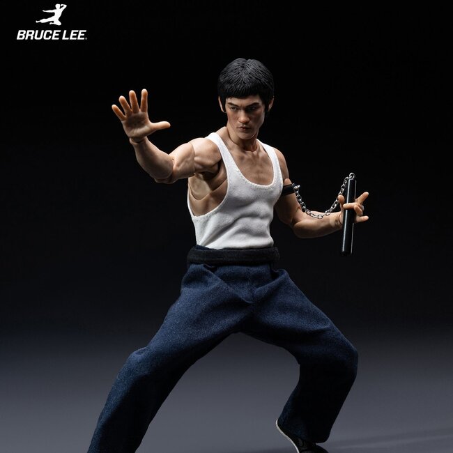 Bruce Lee (Kung-Fu-Outfit) 1/12 Sammlerfigur