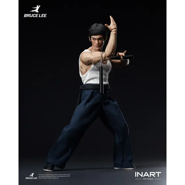 Bruce Lee (Kung-Fu-Outfit) 1/12 Sammlerfigur