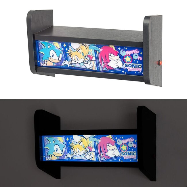 Sonic the Hedgehog Lampe mit USB-C Arcade